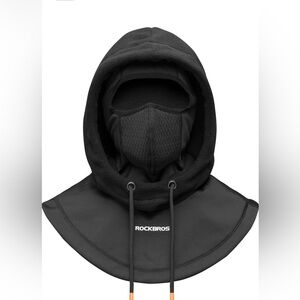 BNWT ROCKBROS Ski Mask Thermal Fleece Balaclava for Cold Weather Winter